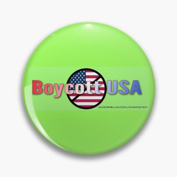Item preview, Boycott USA designed and sold by peaksurfer.