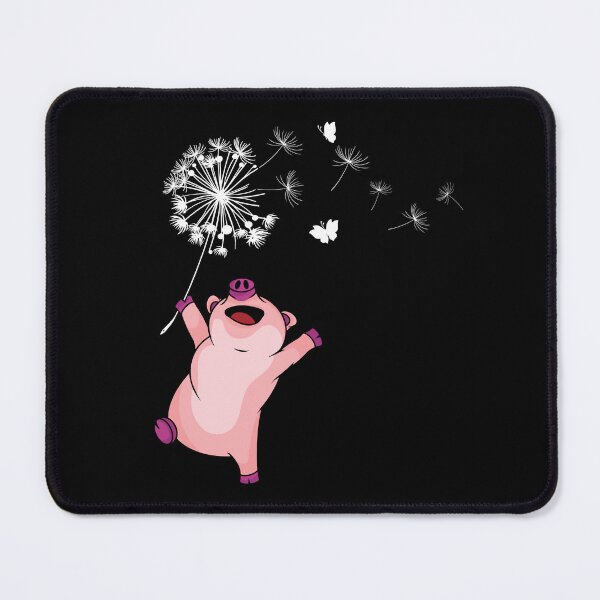 Item preview, Happy Pig Lover Kids Dandelion Nature Dancing Pig designed and sold by DSWShirts.