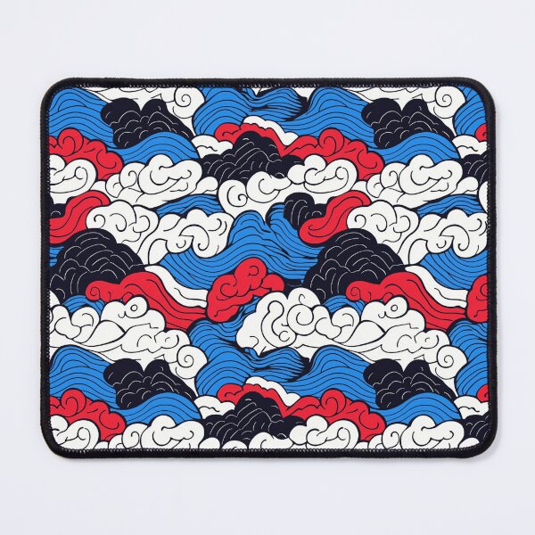 Item preview, Ocean waves pattern Hiroshi Nagai umi no nami designed and sold by Nightarcade.