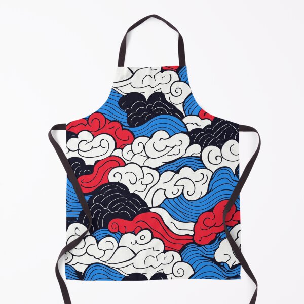 Item preview, Ocean waves pattern Hiroshi Nagai umi no nami designed and sold by Nightarcade.