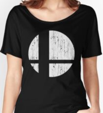 Super Smash Bros Logo Women's Relaxed Fit T-Shirt