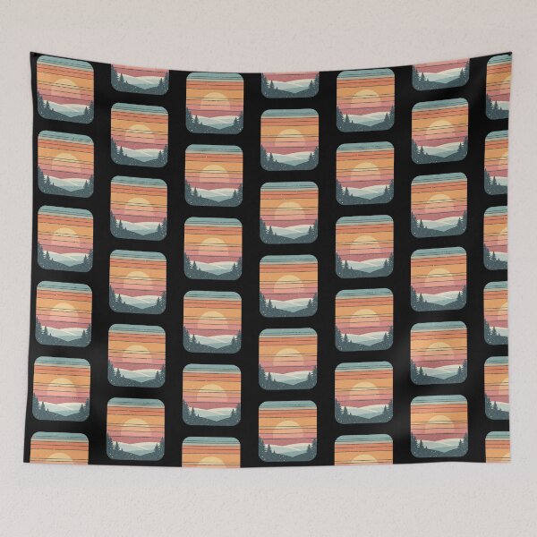 Item preview, Snowy Sunset designed and sold by Tw1nsAIArt.