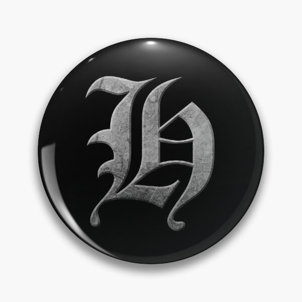 Item preview, Capital Letter H - Worn Stone Effect Gothic Blackletter Script / Old English Font designed and sold by STUDIO-72.
