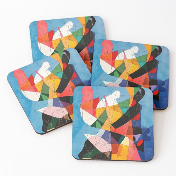 Item preview, Abstract Geometric Colorful Drawing designed and sold by regiaart.