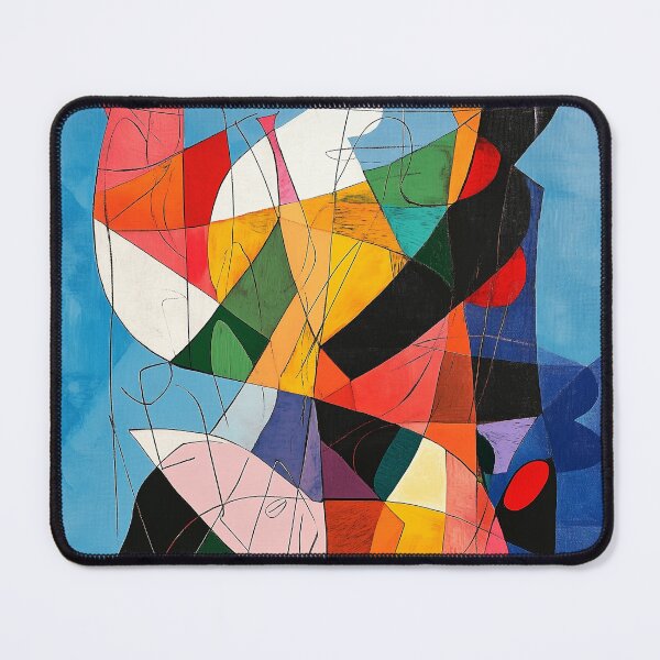 Item preview, Abstract Geometric Colorful Drawing designed and sold by regiaart.