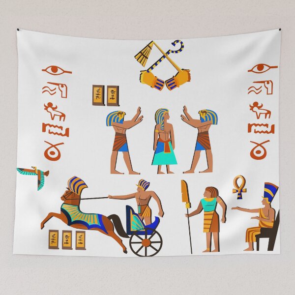 Item preview, Pharaonic Fresco designed and sold by AhaPrint.