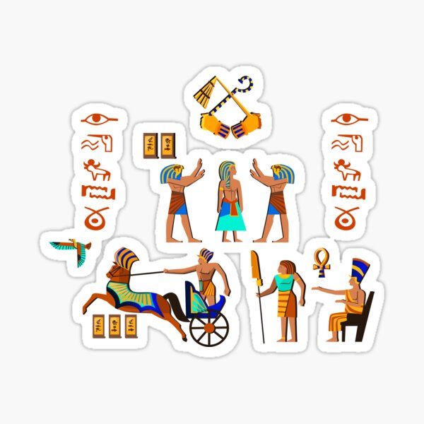 Item preview, Pharaonic Fresco designed and sold by AhaPrint.