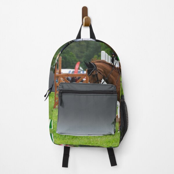 Item preview, Thrilling moment at an equestrian show jumping event designed and sold by David Patterson.