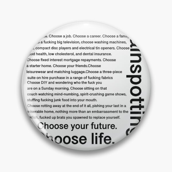 Item preview, Trainspotting  designed and sold by TSGDesign.