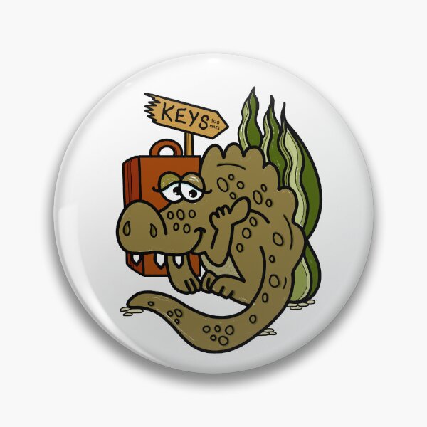 Item preview, Fun Florida Gator Hitchhiking to Key West designed and sold by DanielleJScott.com.