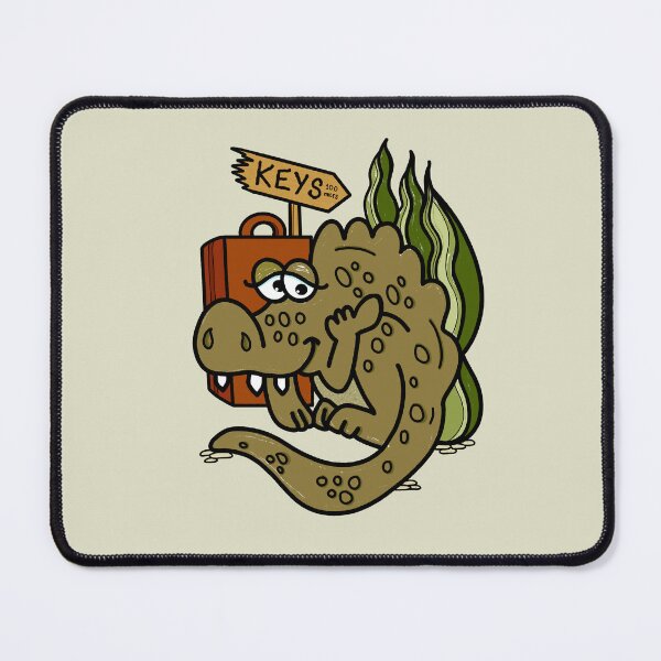 Item preview, Fun Florida Gator Hitchhiking to Key West designed and sold by DanielleJScott.com.