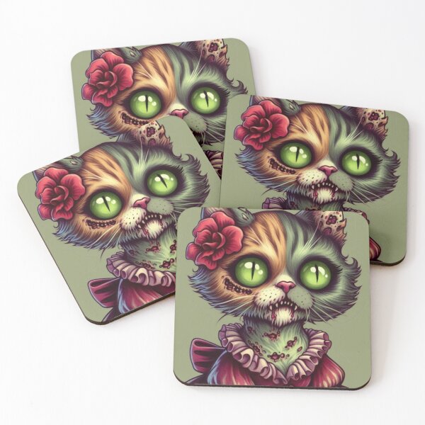 Item preview, Undead Darling Cat designed and sold by CAutumnTrapp.
