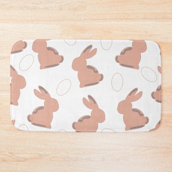 Item preview, Seamless pattern with hares pink. Happy Easter. Vector pattern.Seamless background for happy Easter day. Stickers & Magnets .The decorative Easter eggs with different elements.Trend color. designed and sold by TaniaArtDesign.