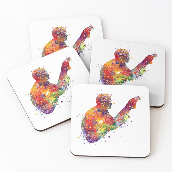 Item preview, Boy Springboard Diver Watercolor Sport Gift designed and sold by LotusGifts.