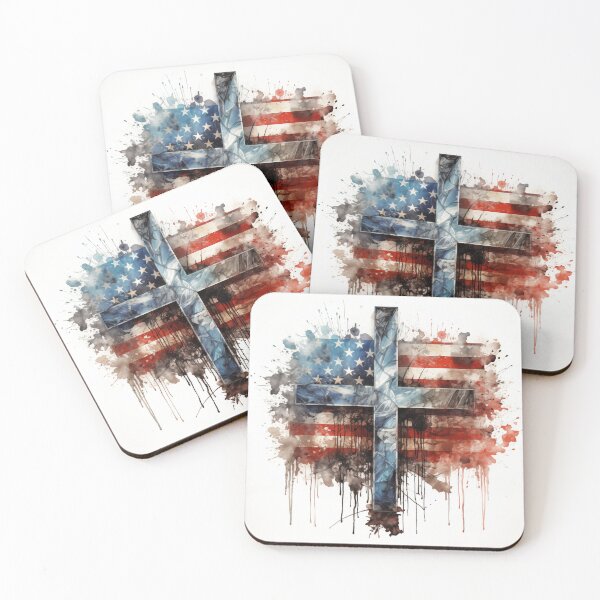 Item preview, cross and usa flag designed and sold by GeauxTigs225.