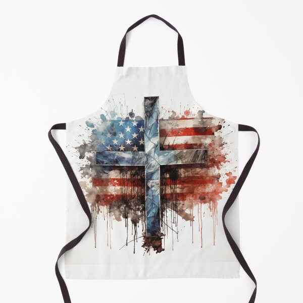 Item preview, cross and usa flag designed and sold by GeauxTigs225.