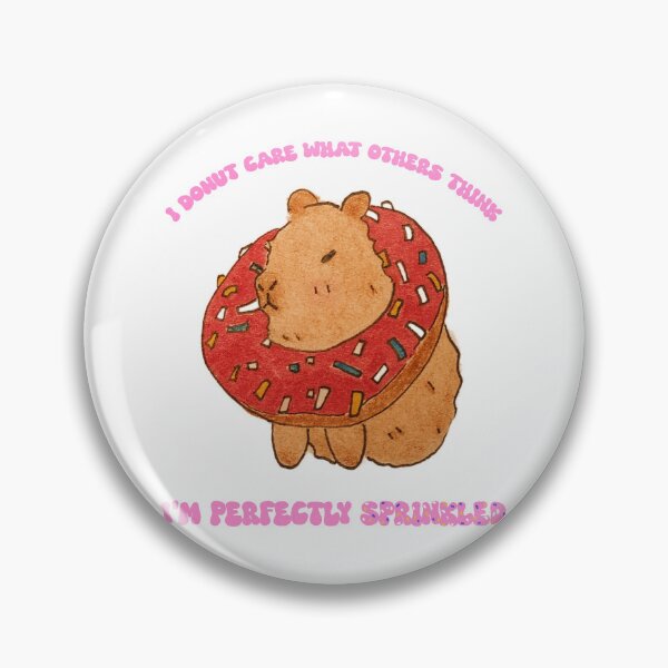 Item preview, Capybara Donut  designed and sold by Capyprint.