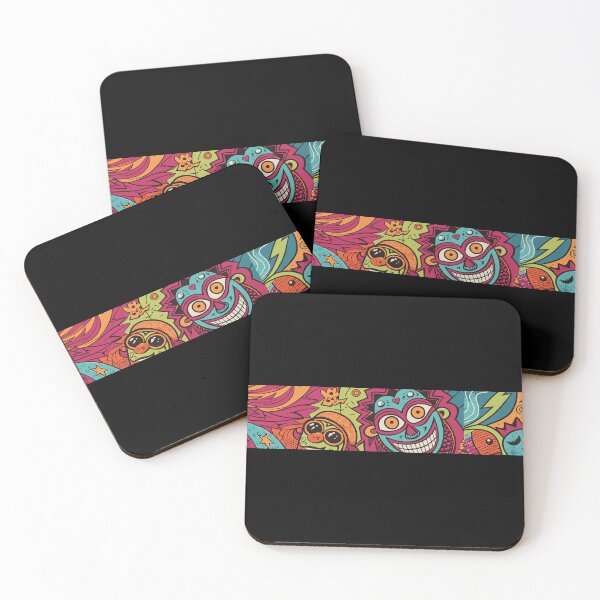 Item preview, Version 11: Psychedelic Graffiti Monsters, Straight from the Urban Street - Eat 'Em Up! designed and sold by markmm9.