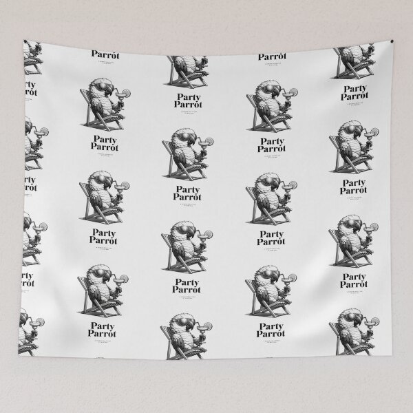 Item preview, Party Parrot | Cool, critters in chairs designed and sold by MTeesGA.