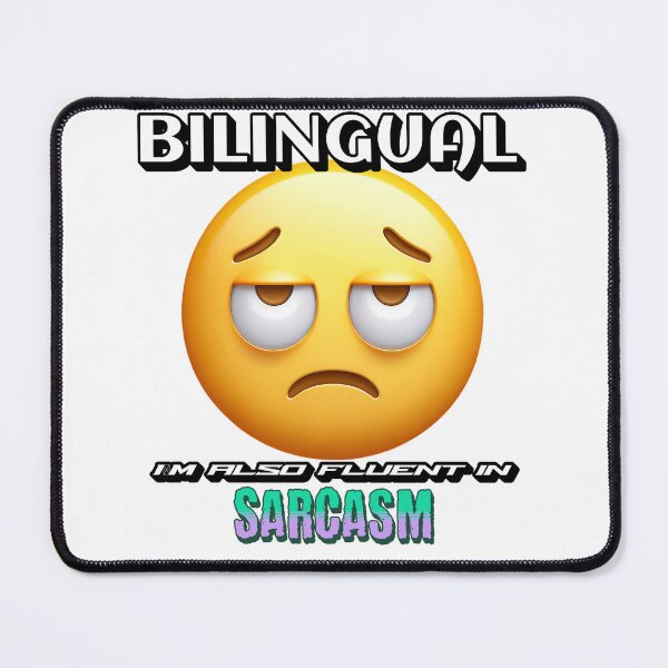 Item preview, Funny Bilingual Sarcasm designed and sold by FlagshipGoods.