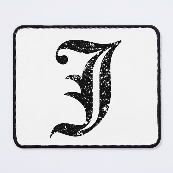 Item preview, Capital Letter J - Eroded / Distressed Gothic Blackletter Script / Old English Font (Black) designed and sold by STUDIO-72.