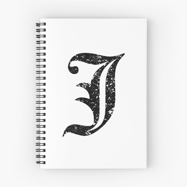 Item preview, Capital Letter J - Eroded / Distressed Gothic Blackletter Script / Old English Font (Black) designed and sold by STUDIO-72.
