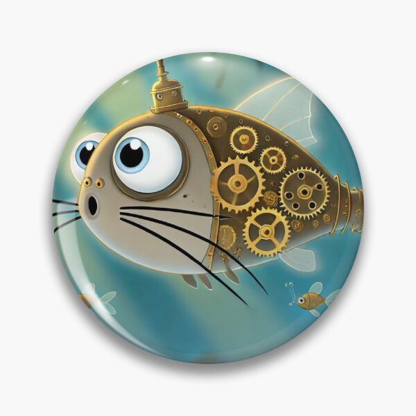 Item preview, Steampunk Hardhead Catfish designed and sold by Sillytoe.