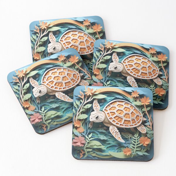 Item preview, Paper Turtle's Paradise designed and sold by tiltshiftearth.