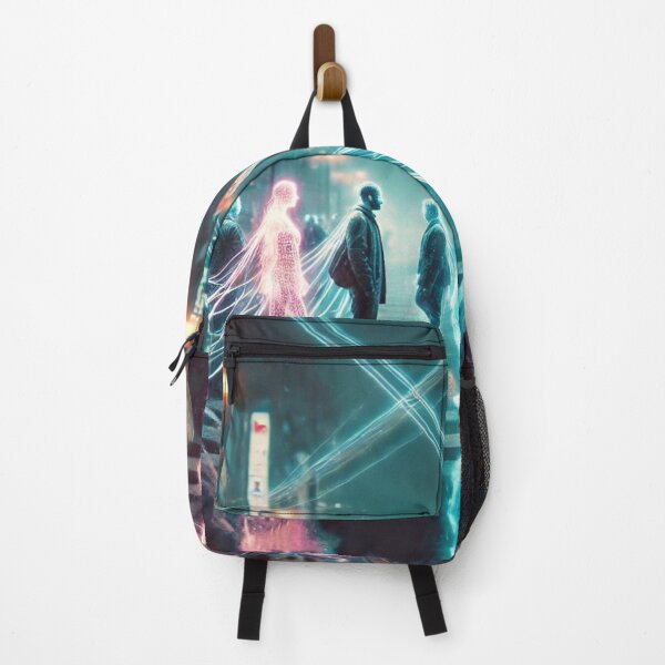 Item preview, Neon Souls in a Cyber City designed and sold by Wiredart.