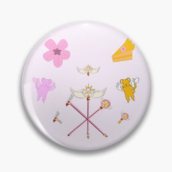 Item preview, sakura wands and cake designed and sold by WhimsyHeartArt.