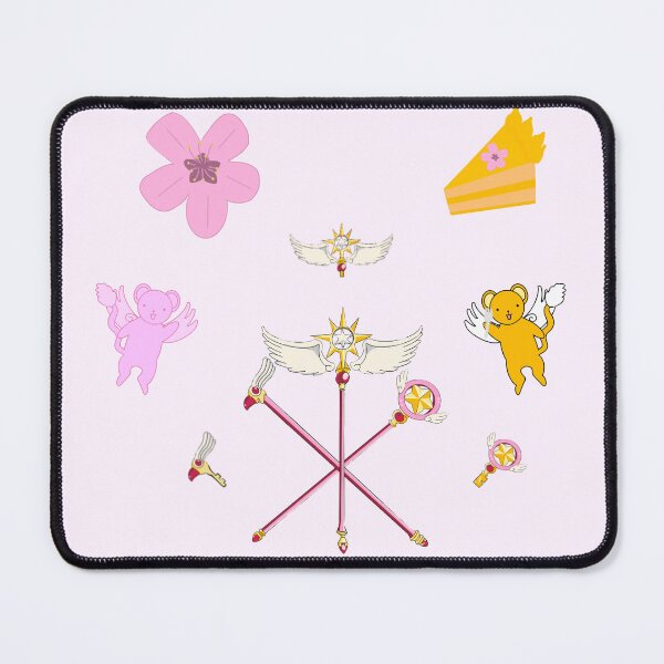 Item preview, sakura wands and cake designed and sold by WhimsyHeartArt.