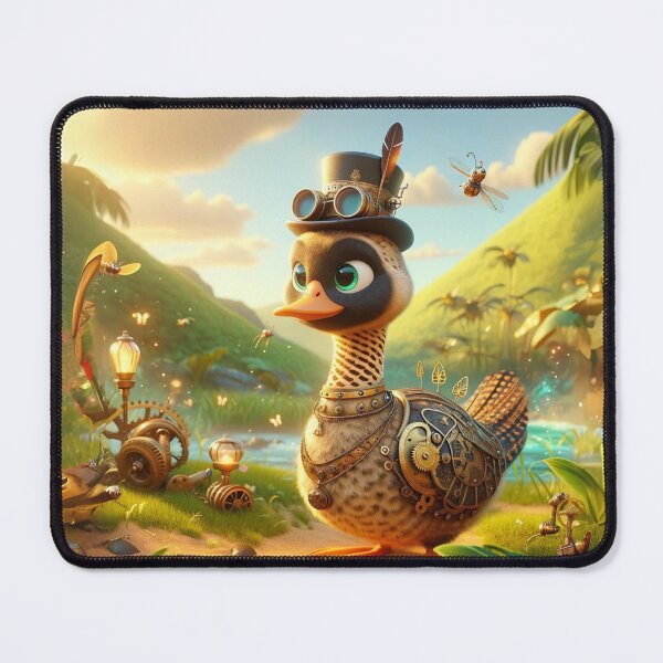 Item preview, Steampunk Hawaiian Goose in Tropical Setting designed and sold by Sillytoe.
