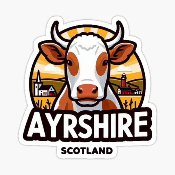 Item preview, Ayrshire, Scotland - Cow designed and sold by FineArtsPro.
