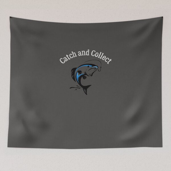 Item preview, Catch and Collect antique fishing designed and sold by AIJNtees.