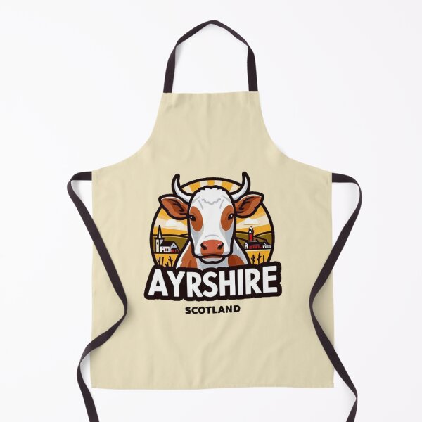 Artikelvorschau, Ayrshire, Schottland - Kuh entworfen und verkauft von Myra365Art.