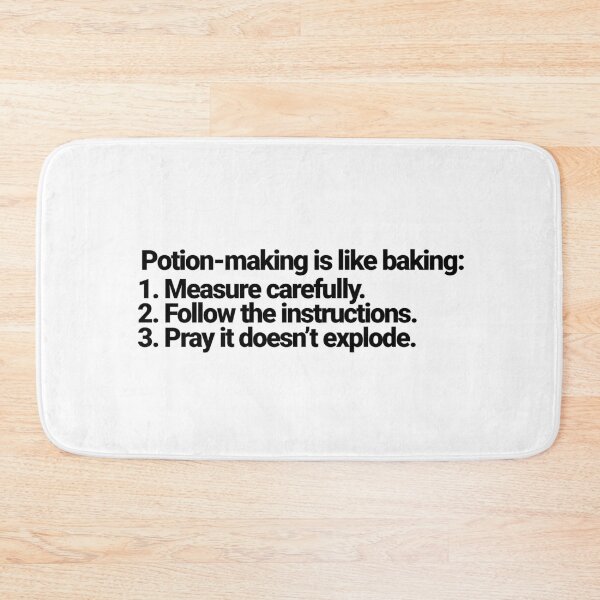 Item preview, Potion Making Is like Baking designed and sold by 2ndSketch.