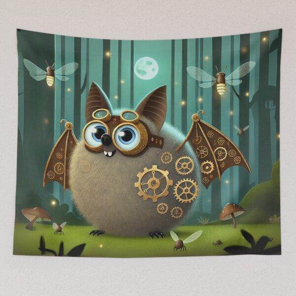Item preview, Steampunk Hoary Bat designed and sold by Sillytoe.