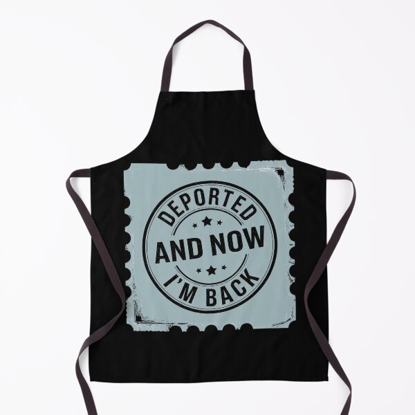 Item preview, Deported and Now I’m Back – Passport Stamp Design designed and sold by Ela-graphicwiz.