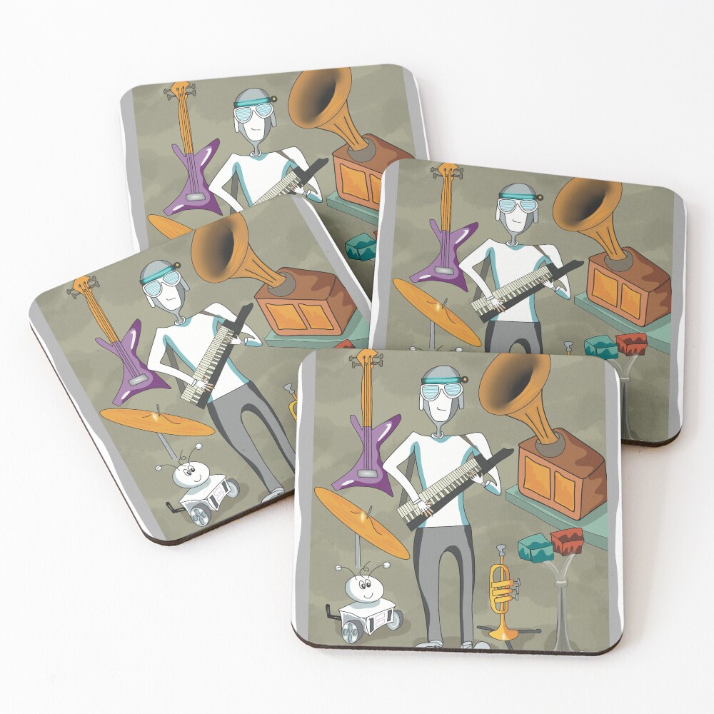 Item preview, Coasters (Set of 4) designed and sold by grifmx.