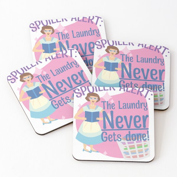 Item preview,  Spoiler Never Did Laundry Reading Housewife designed and sold by mytshirtfort.