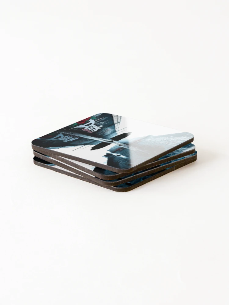 Thumbnail 4 of 5, Coasters (Set of 4), Dark Reflections designed and sold by Coloradodrawings.