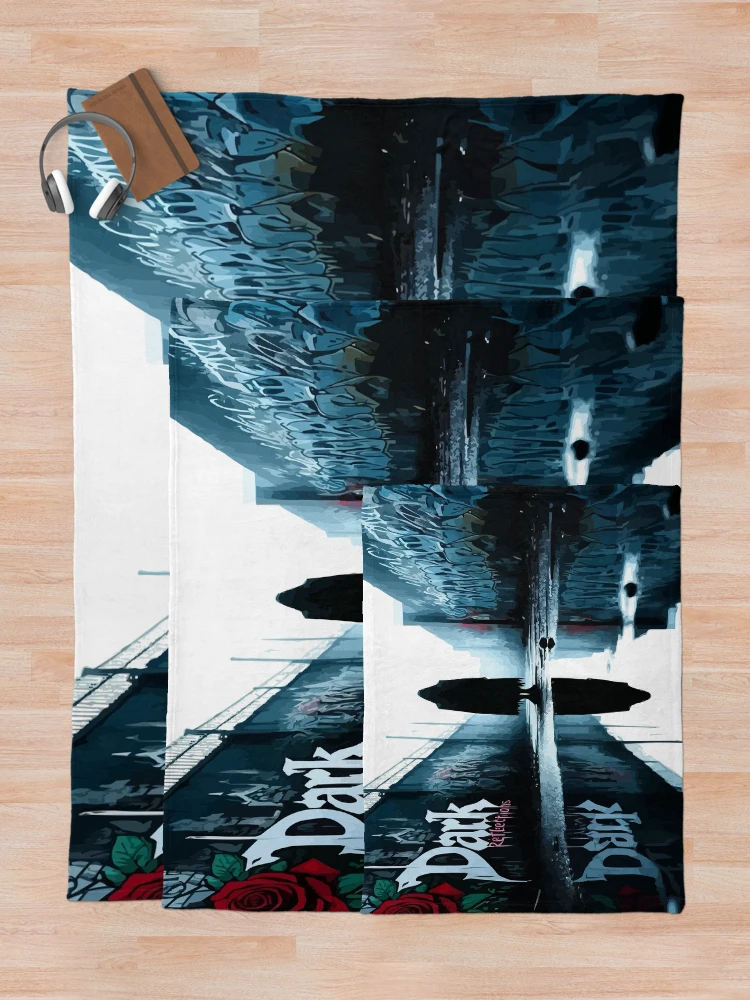 Thumbnail 5 of 6, Throw Blanket, Dark Reflections designed and sold by Coloradodrawings.