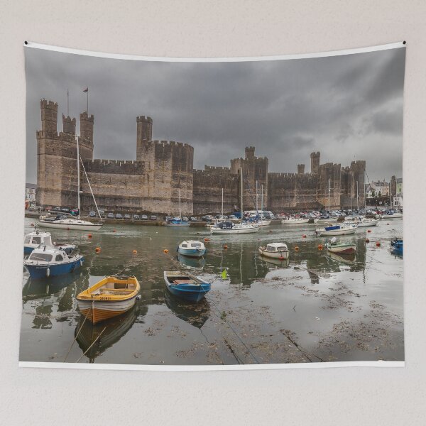 Item preview, Historic Caernarfon Castle and Marina designed and sold by David Patterson.