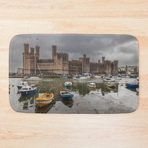 Item preview, Historic Caernarfon Castle and Marina designed and sold by David Patterson.