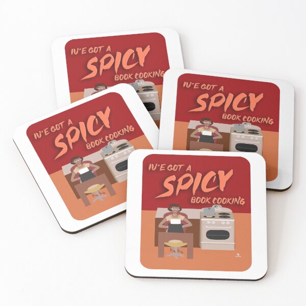 Item preview, Spicy Book Cooking Romance Author Housewife designed and sold by mytshirtfort.