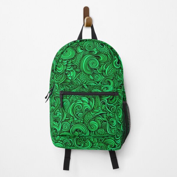 Item preview, Intricate Green Abstract Fractal Pattern designed and sold by Harmonic_Layers.