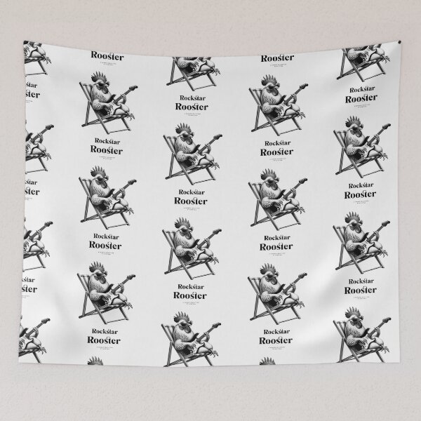Item preview, Rockstar Rooster | Cool, critters in chairs designed and sold by MTeesGA.