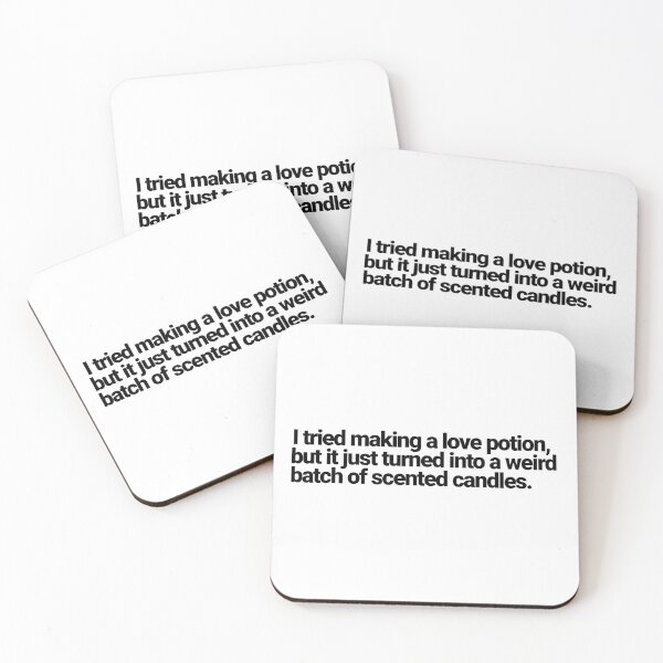 Item preview, I Tried Making A Love Potion Funny Quote designed and sold by 2ndSketch.