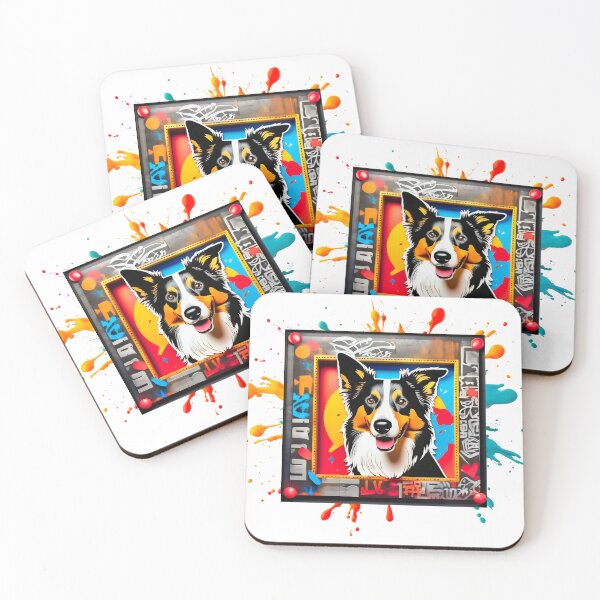 Item preview, Animals in frame. Collie dog. designed and sold by Drone-tees.