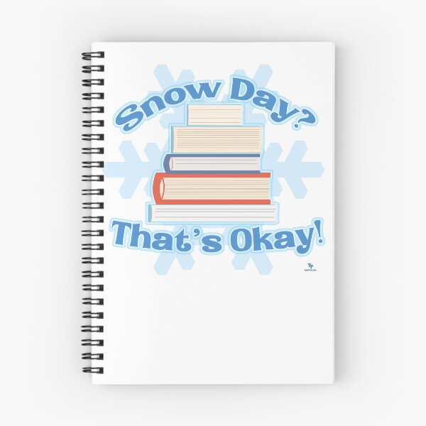 Item preview, Snow Day Okay Cozy Reading Design designed and sold by mytshirtfort.